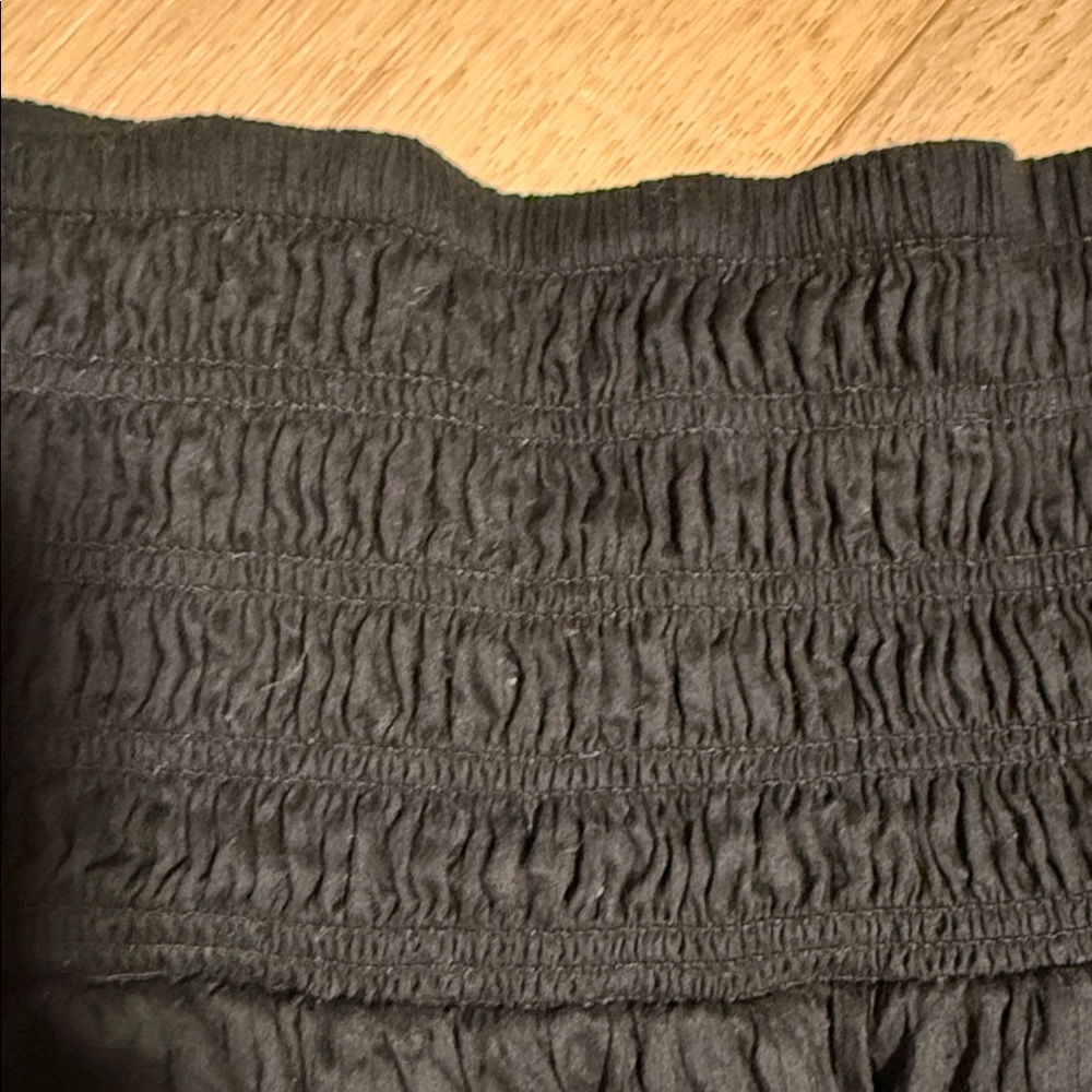 AYR Elegant Black A-Line midi maxi stretch Skirt S - Picture 4 of 5